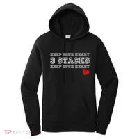 Heartbreak Keep Your Heart Three Stacks Women's Hoodie thumb 0