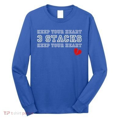 Heartbreak Keep Your Heart Three Stacks Long Sleeve Shirt
