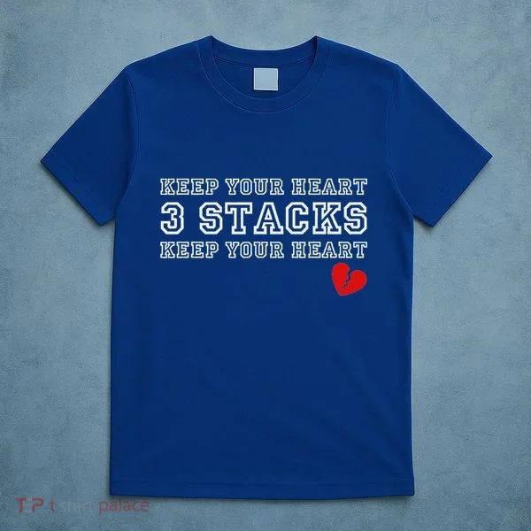 Heartbreak Keep Your Heart Three Stacks T-Shirt