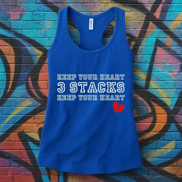 Heartbreak Keep Your Heart Three Stacks Women's Tank Top