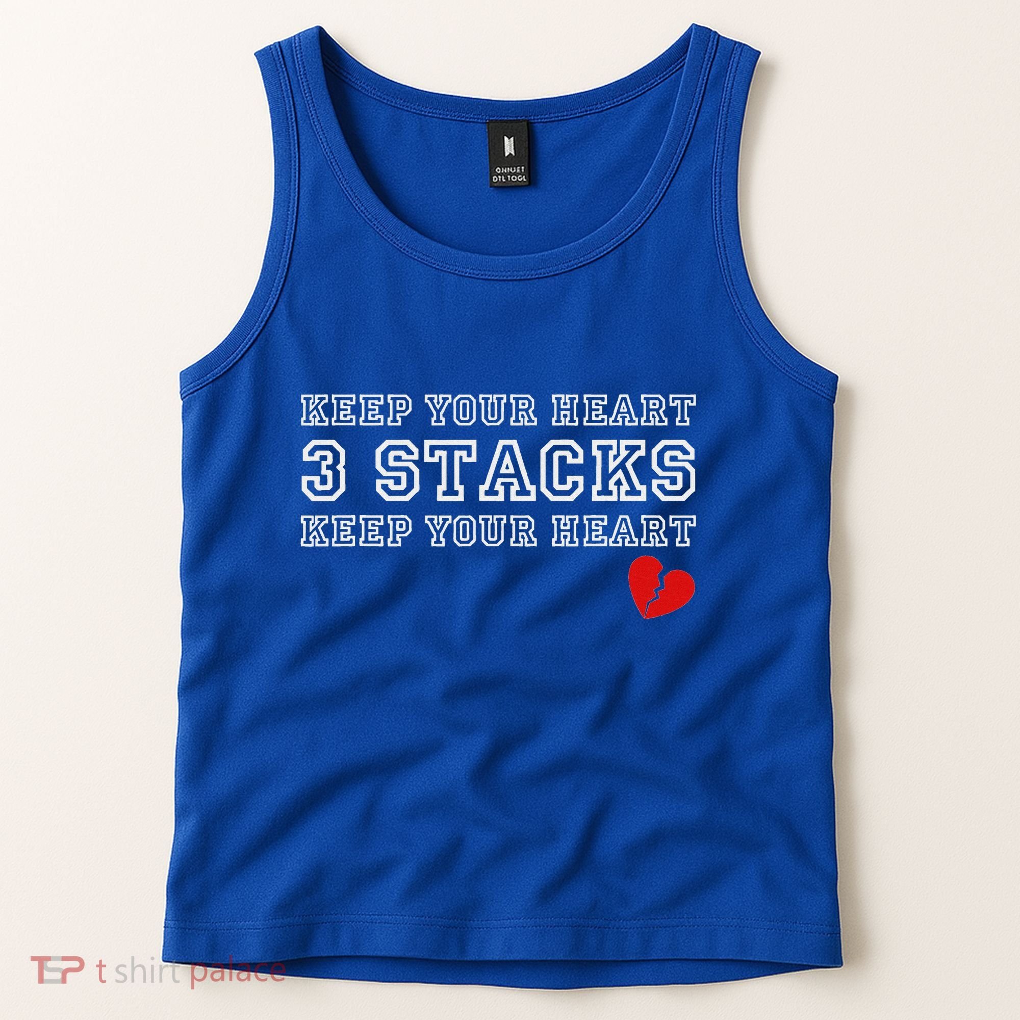 Heartbreak Keep Your Heart Three Stacks Tank Top