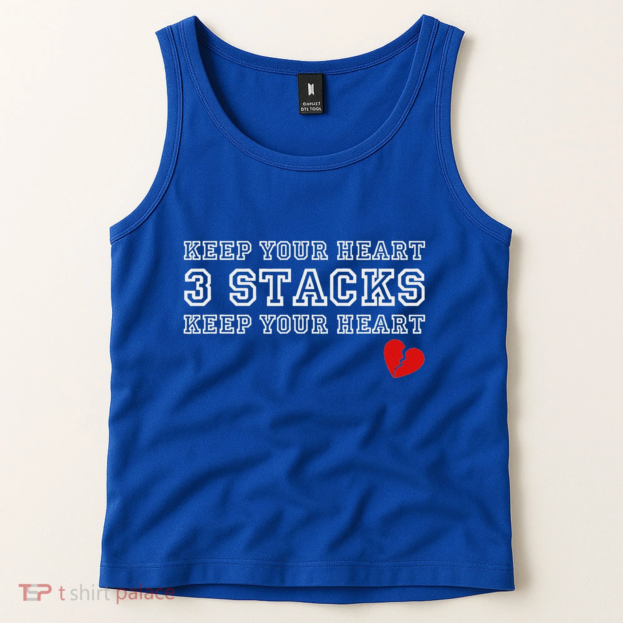 Heartbreak Keep Your Heart Three Stacks Tank Top