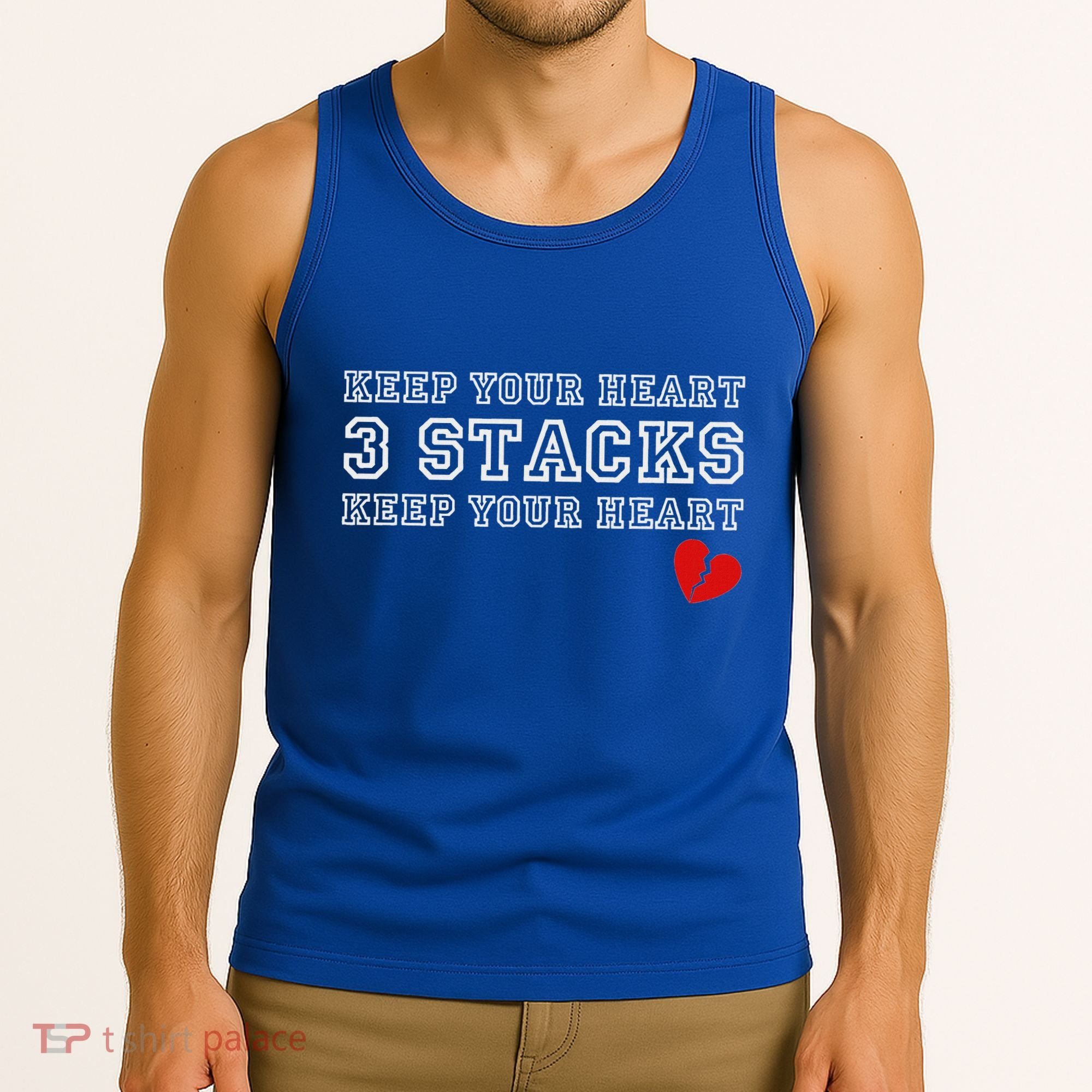 Heartbreak Keep Your Heart Three Stacks Tank Top