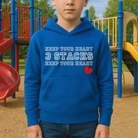 Heartbreak Keep Your Heart Three Stacks Kids Hoodie thumb 2