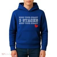 Heartbreak Keep Your Heart Three Stacks Kids Hoodie thumb 4