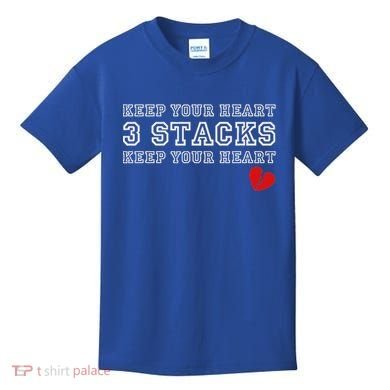Heartbreak Keep Your Heart Three Stacks Kids T-Shirt