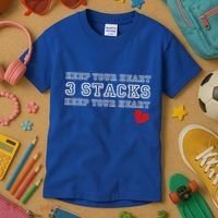 Heartbreak Keep Your Heart Three Stacks Kids T-Shirt thumb 3