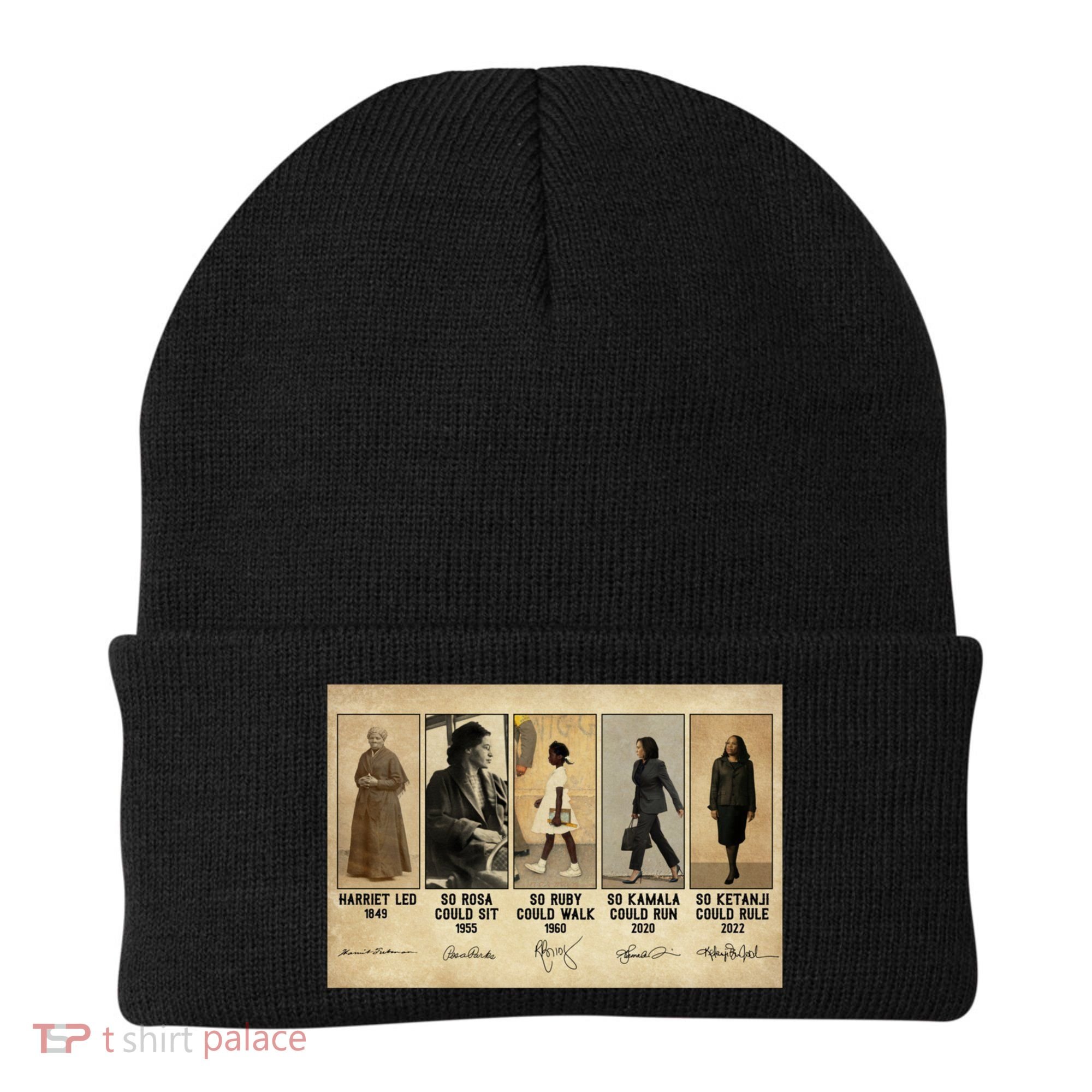 Harriet Led 1849 So Rosa Could Sit 1955 So Ru Beanie