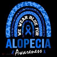 Hair Loss Areata Blue Lopecia Awareness Gift Coffee Mug thumb 5
