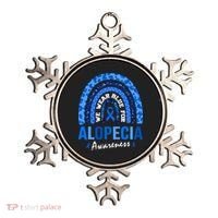 Hair Loss Areata Blue Lopecia Awareness Gift Ornament thumb 0