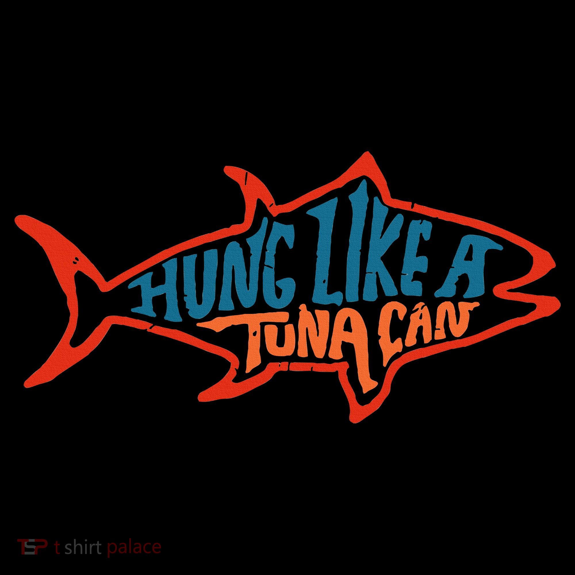 Hung Like A Tuna Can Funny Retro Women's Hoodie