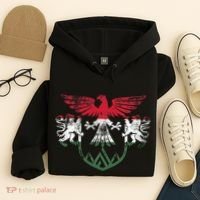 Hungary Lions And Eagle Symbol Hungarian Flag Hoodie thumb 4