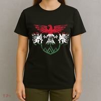 Hungary Lions And Eagle Symbol Hungarian Flag T-Shirt thumb 4