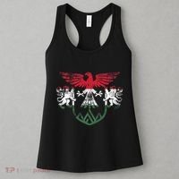 Hungary Lions And Eagle Symbol Hungarian Flag Women's Tank Top thumb 3