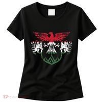 Hungary Lions And Eagle Symbol Hungarian Flag Women's T-Shirt thumb 0