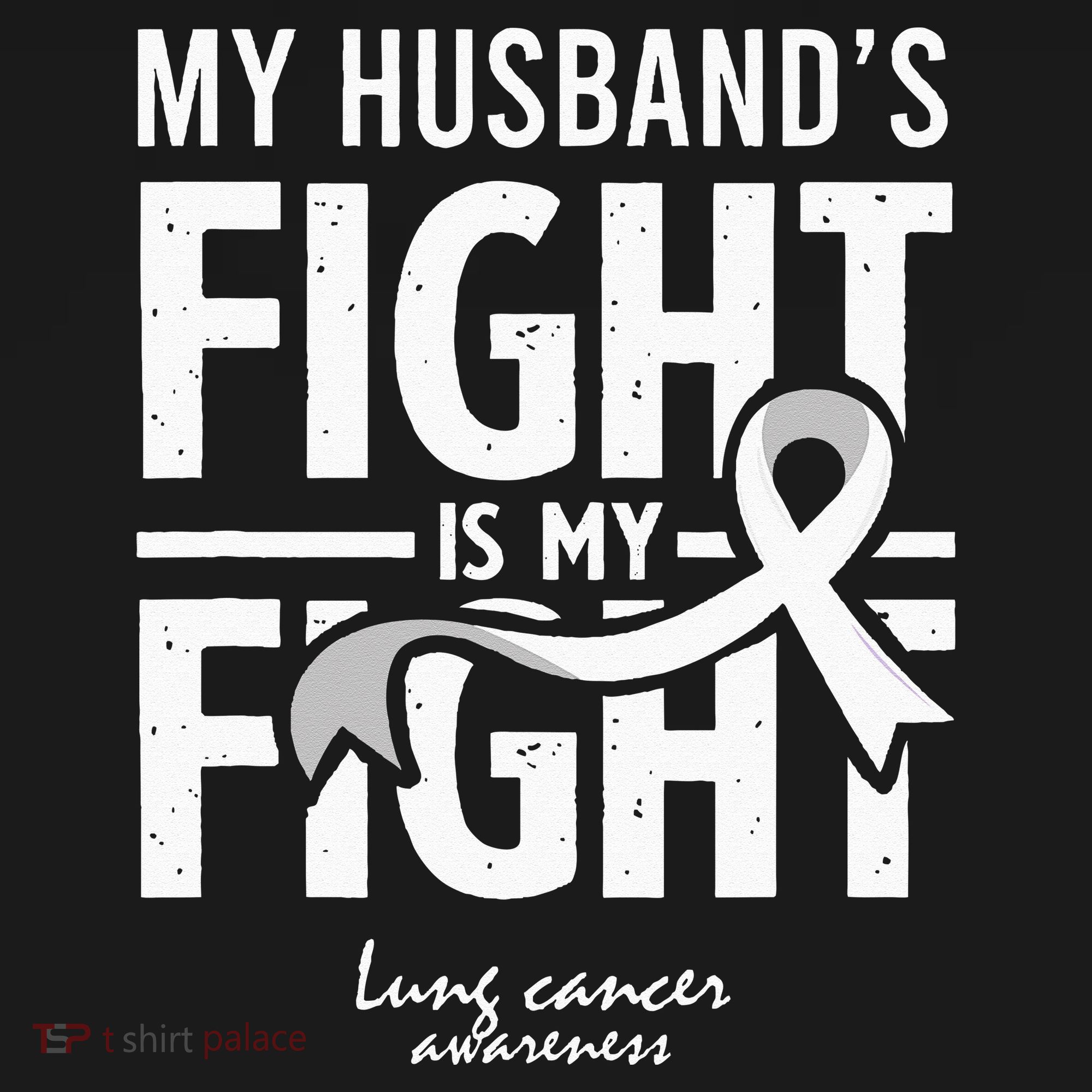 Husband Lung Cancer Awareness Survivor Support Son Daughter Doggie Tank