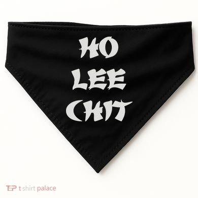 HO LEE CHIT (3) USA-Made Doggie Bandana
