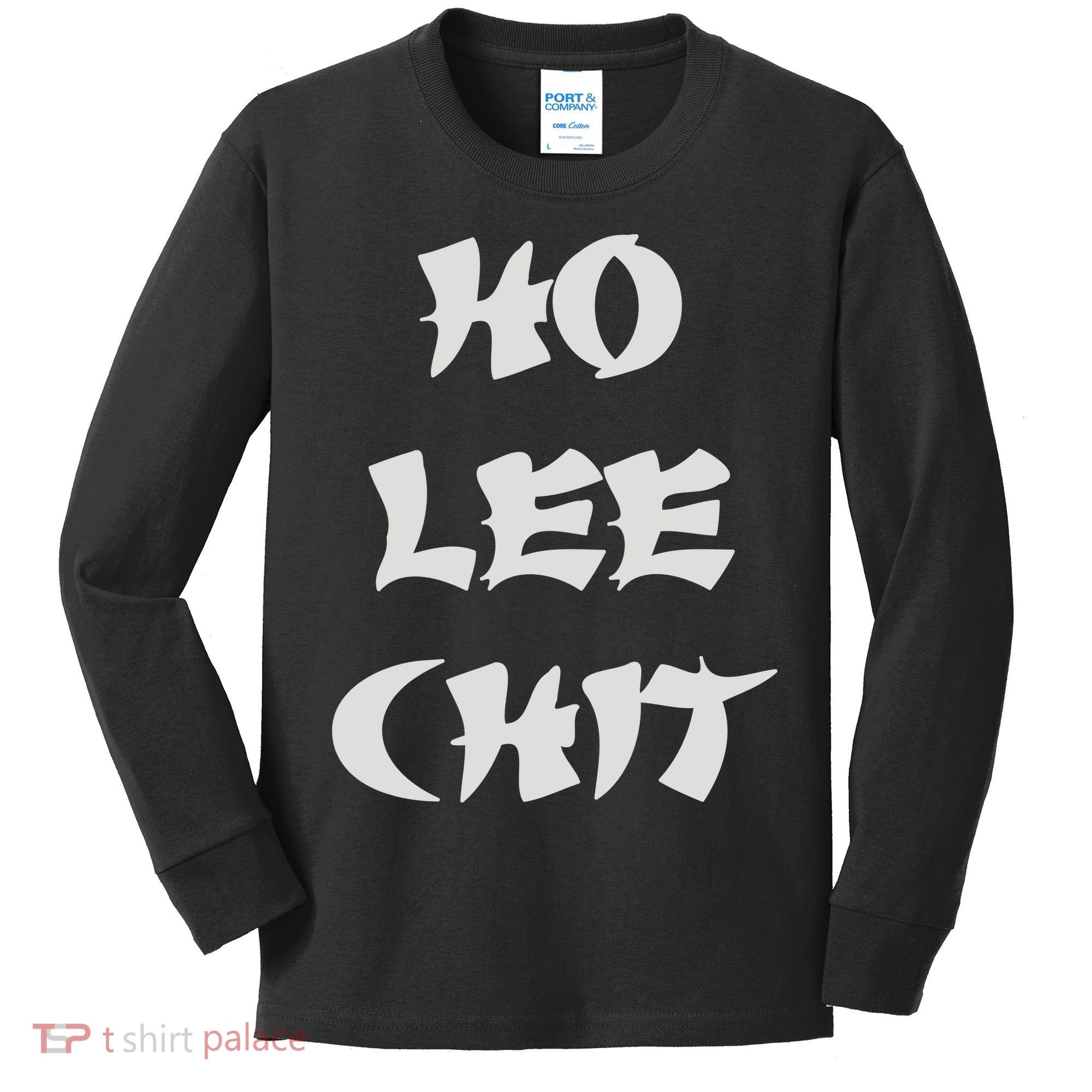 HO LEE CHIT (3) Kids Long Sleeve Shirt