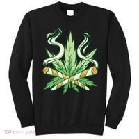 Hemp Leaf Cross Joint Sweatshirt thumb 0