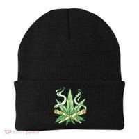 Hemp Leaf Cross Joint Beanie thumb 0