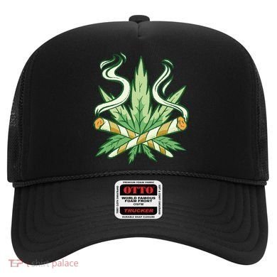 Hemp Leaf Cross Joint Hat