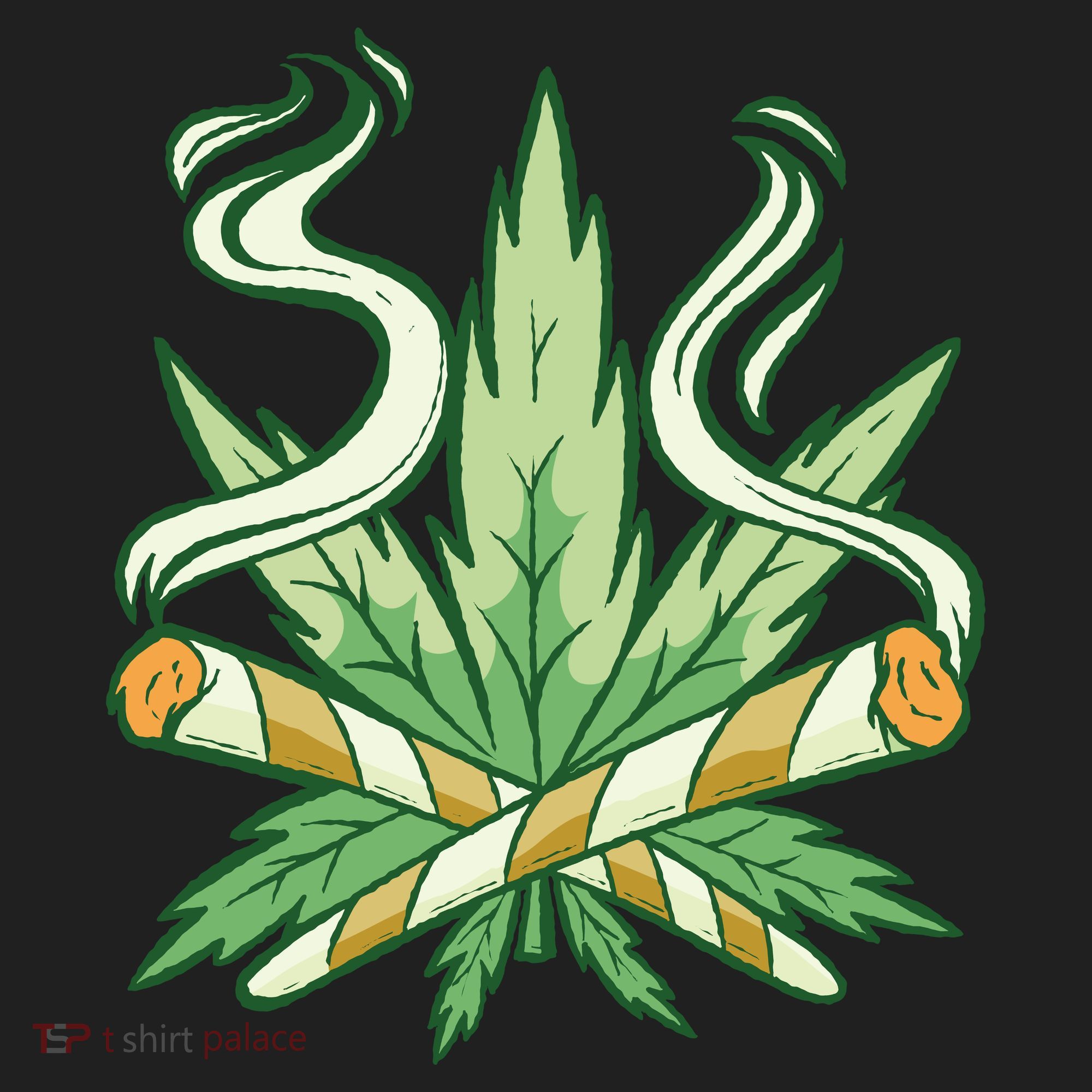 Hemp Leaf Cross Joint Hat