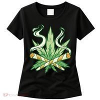 Hemp Leaf Cross Joint Women's T-Shirt thumb 0