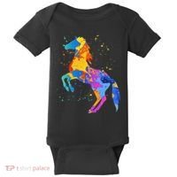 Horse Lover Clothing Women Horse Baby Bodysuit thumb 0