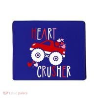 Heart Lover Crusher Truck Car Valentines Day Gift Mousepad thumb 0