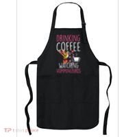 Hummingbird Love Drinking Coffee Watching Hummingbirds Apron thumb 0