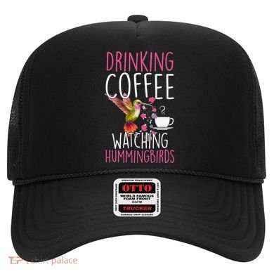Hummingbird Love Drinking Coffee Watching Hummingbirds Hat