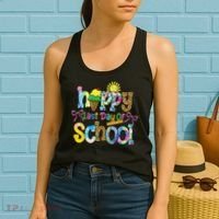 Happy Last Day Of School Substitute Teacher Life Summer Women's Tank Top thumb 2