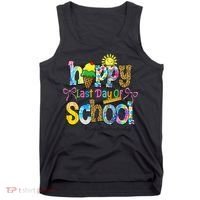 Happy Last Day Of School Substitute Teacher Life Summer Tank Top thumb 0