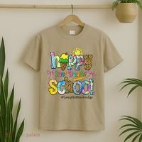 Happy Last Day Of School Substitute Teacher Life Summer T-Shirt thumb 2