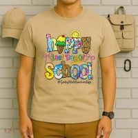 Happy Last Day Of School Substitute Teacher Life Summer T-Shirt thumb 6