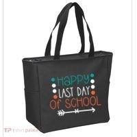 Happy Last Day Of School Graduation Gift Tote Bag thumb 2
