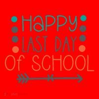 Happy Last Day Of School Graduation Gift Santa Hat thumb 1