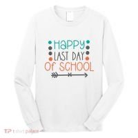 Happy Last Day Of School Graduation Gift Long Sleeve Shirt thumb 0