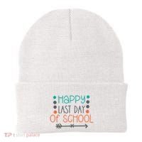 Happy Last Day Of School Graduation Gift Beanie thumb 0