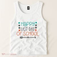 Happy Last Day Of School Graduation Gift Tank Top thumb 2