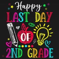 Happy Last Day Of 2nd Grade Graduation Teacher Student Pom Pom 12in Knit Beanie thumb 2