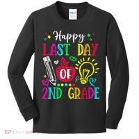 Happy Last Day Of 2nd Grade Graduation Teacher Student Kids Long Sleeve Shirt thumb 0