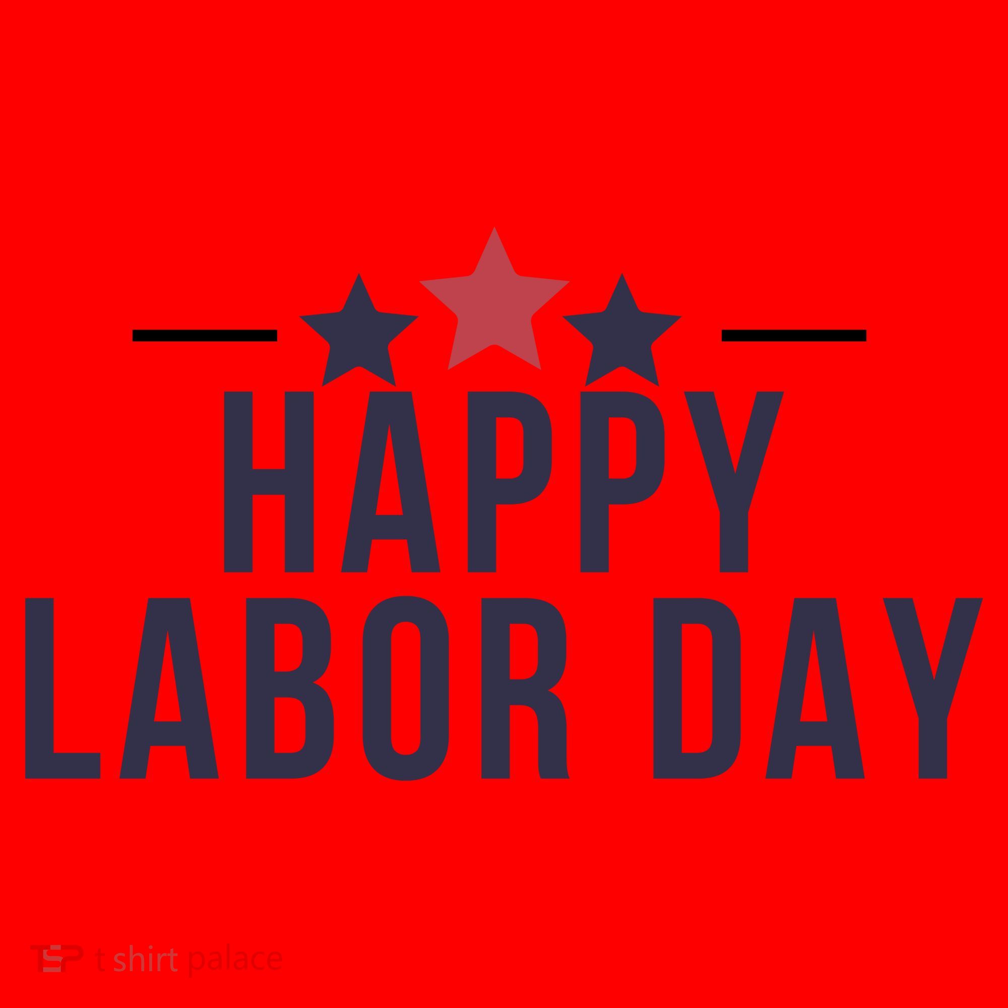 Happy Labor Day Santa Hat