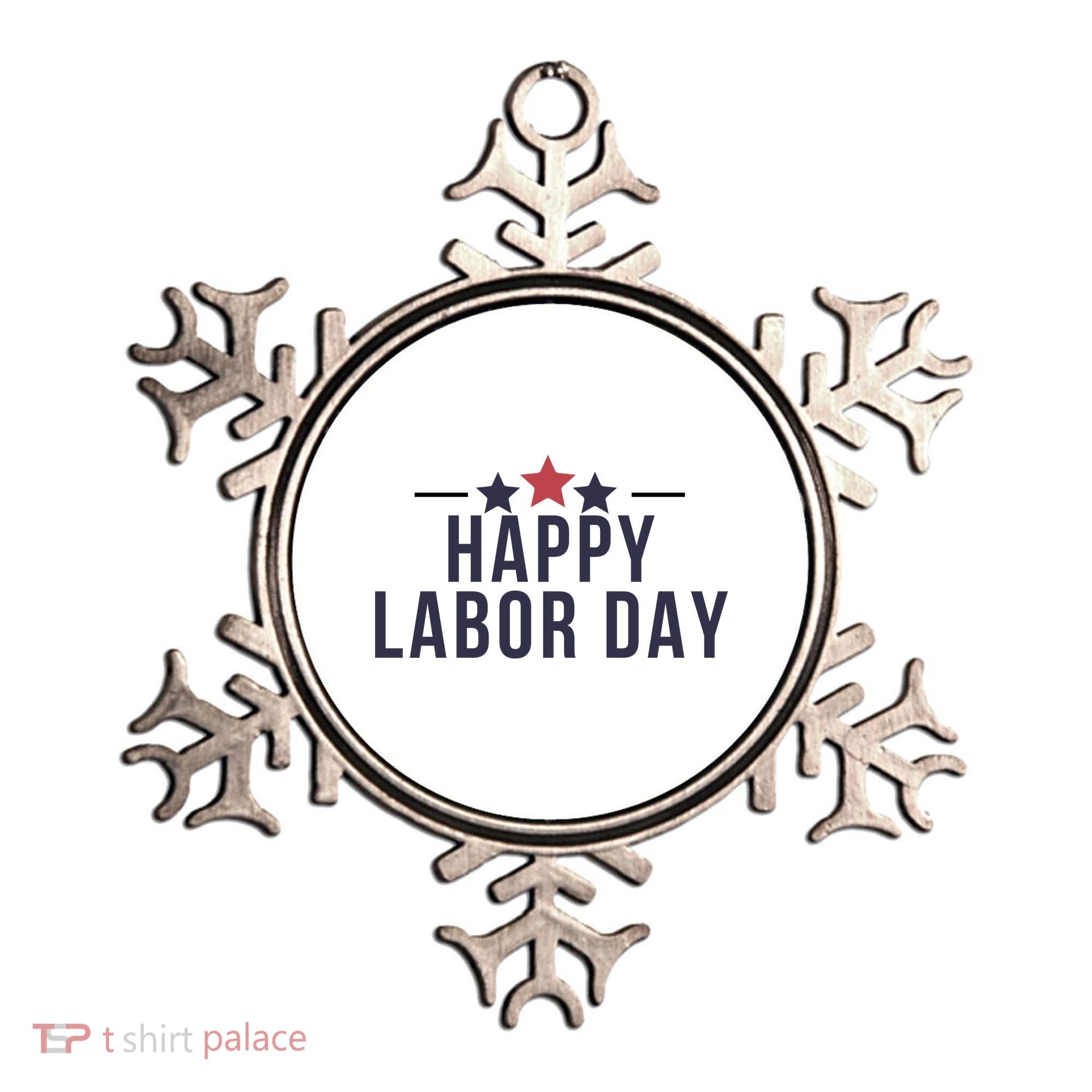 Happy Labor Day Ornament