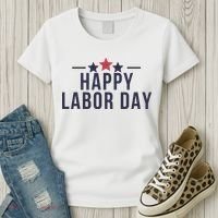 Happy Labor Day Women's T-Shirt thumb 3