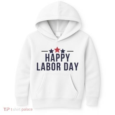 Happy Labor Day Kids Hoodie