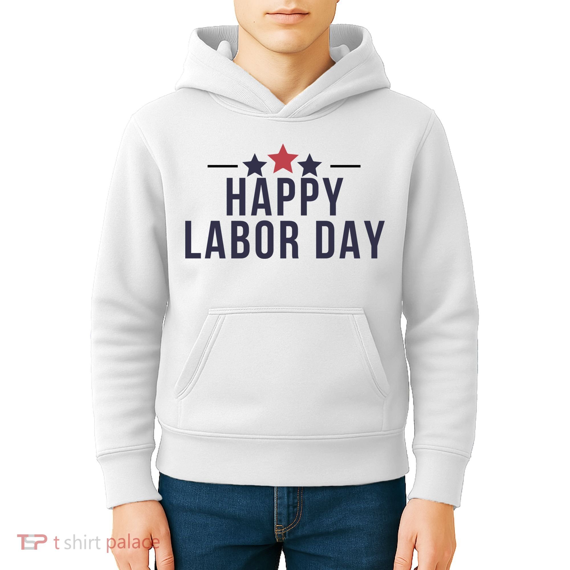 Happy Labor Day Kids Hoodie