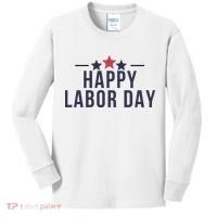 Happy Labor Day Kids Long Sleeve Shirt thumb 0