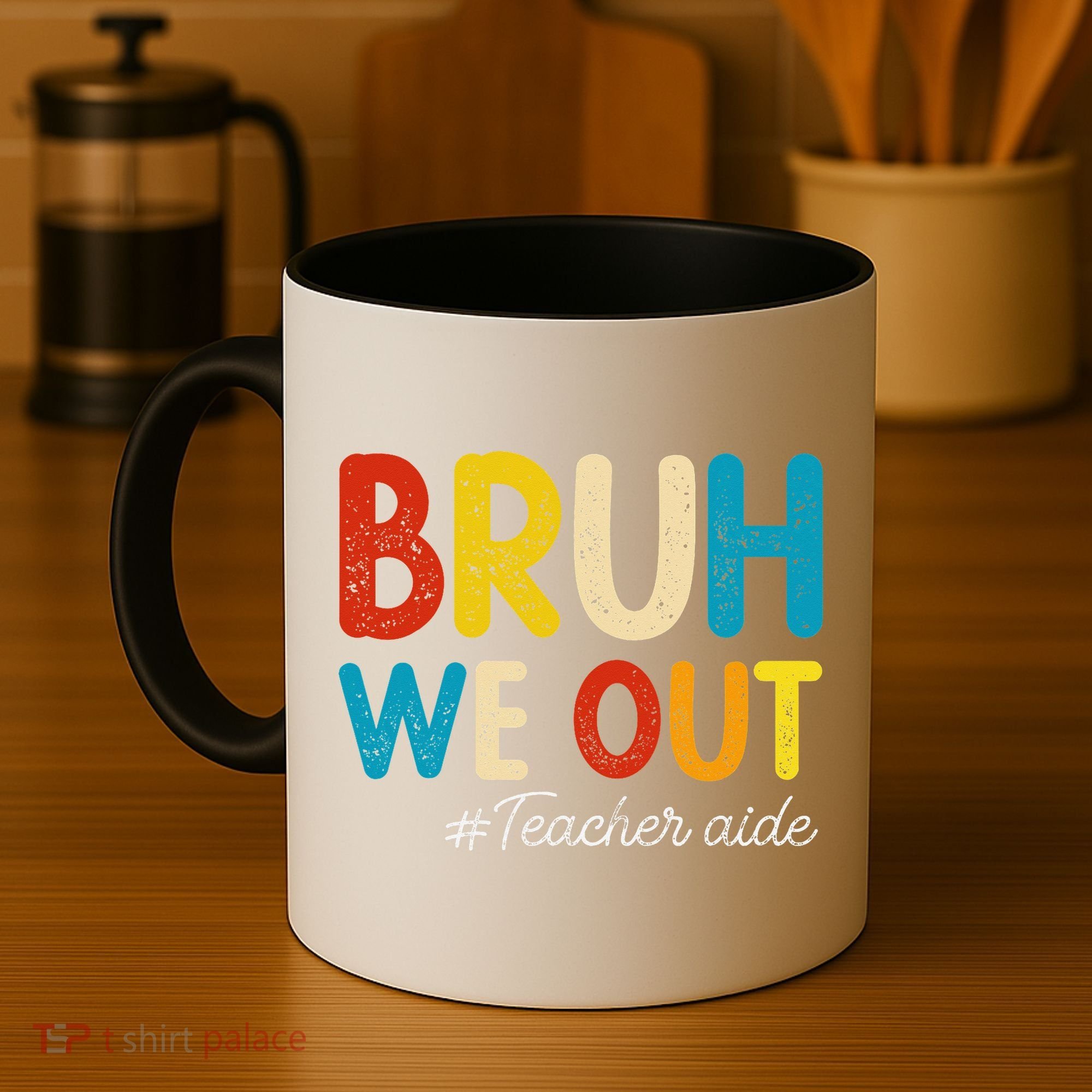 Happy Last Day Of School Summer Bruh We Out Teacher Aide Coffee Mug