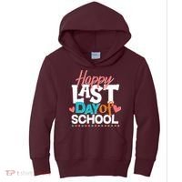 Happy Last Day Of School Kids Hoodie thumb 0